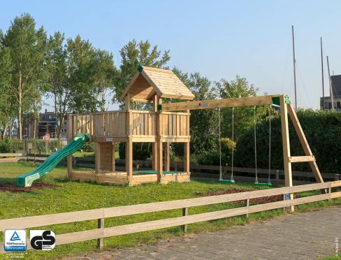 Certified Climbing Frame with Swing • Hy-land P5s