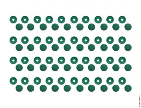 Bolt Cap Set (40x)- Green